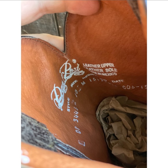 Studded Dan Post Western Boots - Picture 5 of 6